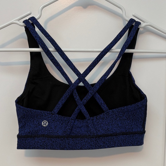 lululemon athletica Energy Bra - blue/black speckled - Picture 1 of 4